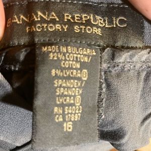 Banana Republic Factory gray casual pants